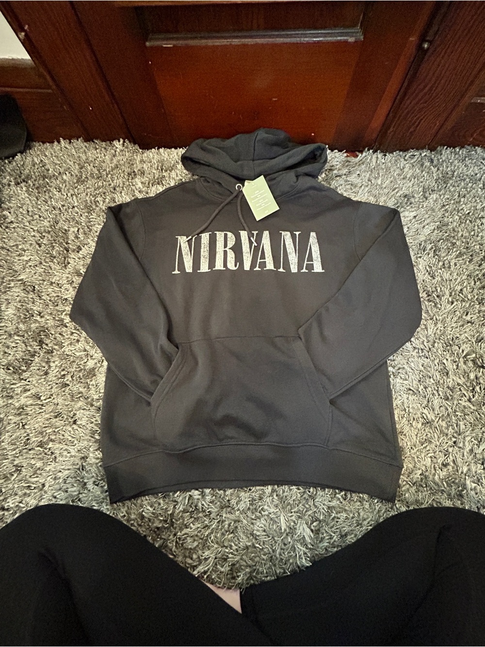 NIRVANA Grey Hoodie